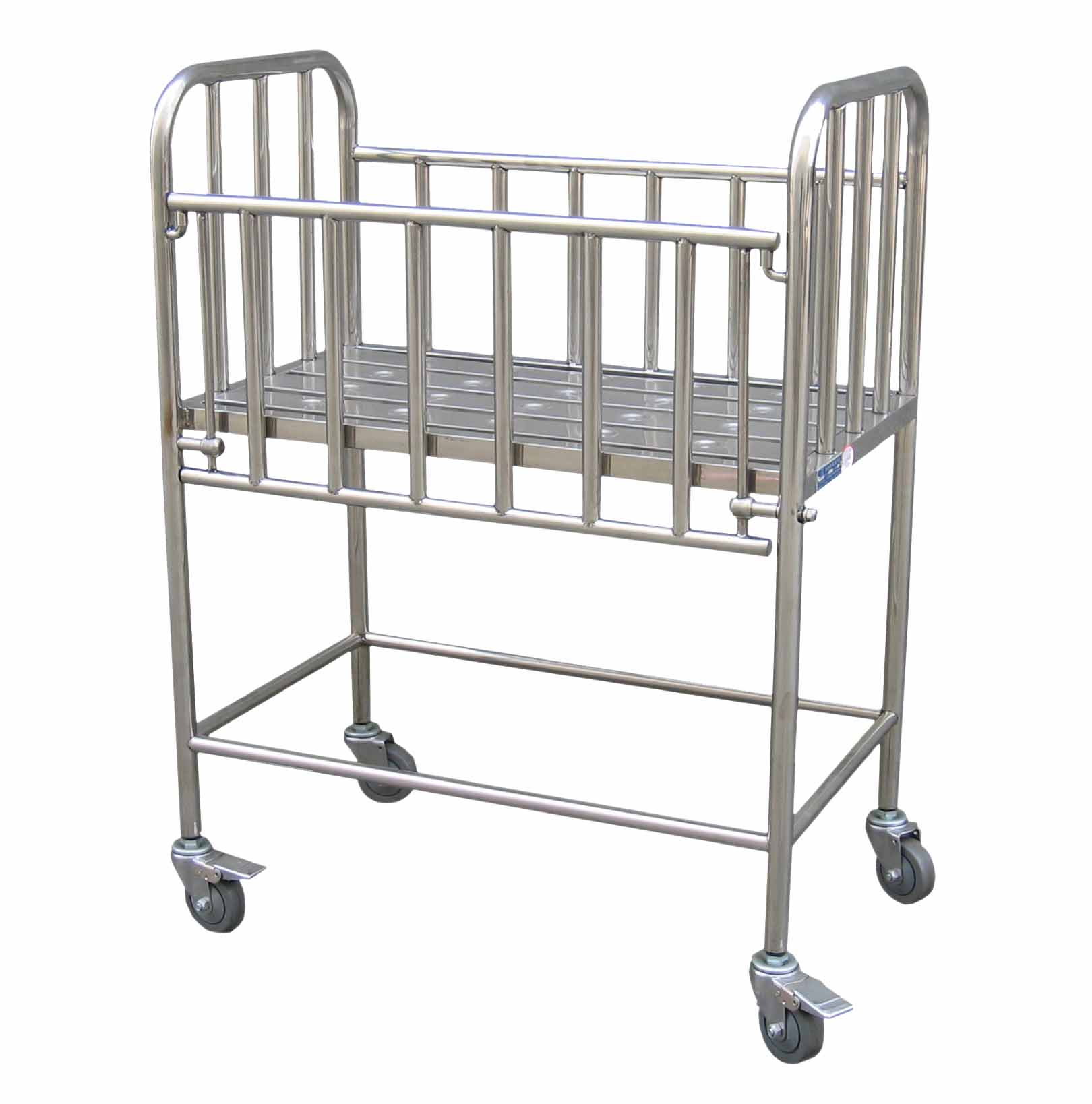 Infant Hospital Bed with Castors (model BC541; HX/YEC-1-B)