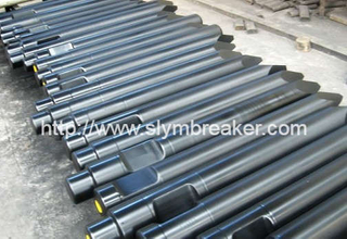HB20G HB30G HB40G Chisel Drill Rod for Excavator Hydraulic Rock Breaker Hammer 