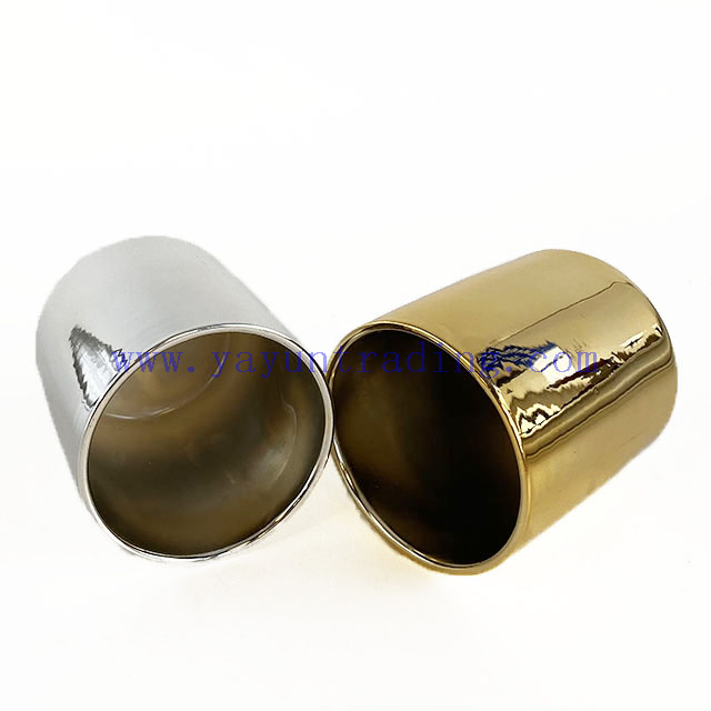 Wholesale Custom Ceramic Candle Holder Empty Candle Jars For Candle Making