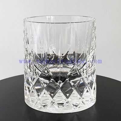 210ml Crystal Wine Cocktail Glasses Drinking Glass Hand-cut Whisky Cup