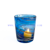 High Quality Horn Shaped Glass Candle Jars for Home Decoration