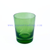 270ml Glass Cup Green Transparent Juice Cup Wine Cup Overlay Glasses