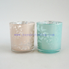 Christmas home decorative votive silver mercury glass tealight candle holders 6oz 13oz