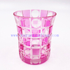 Wholesale Handmade Pink Colored Drinking Cup Water Glass Tumbler
