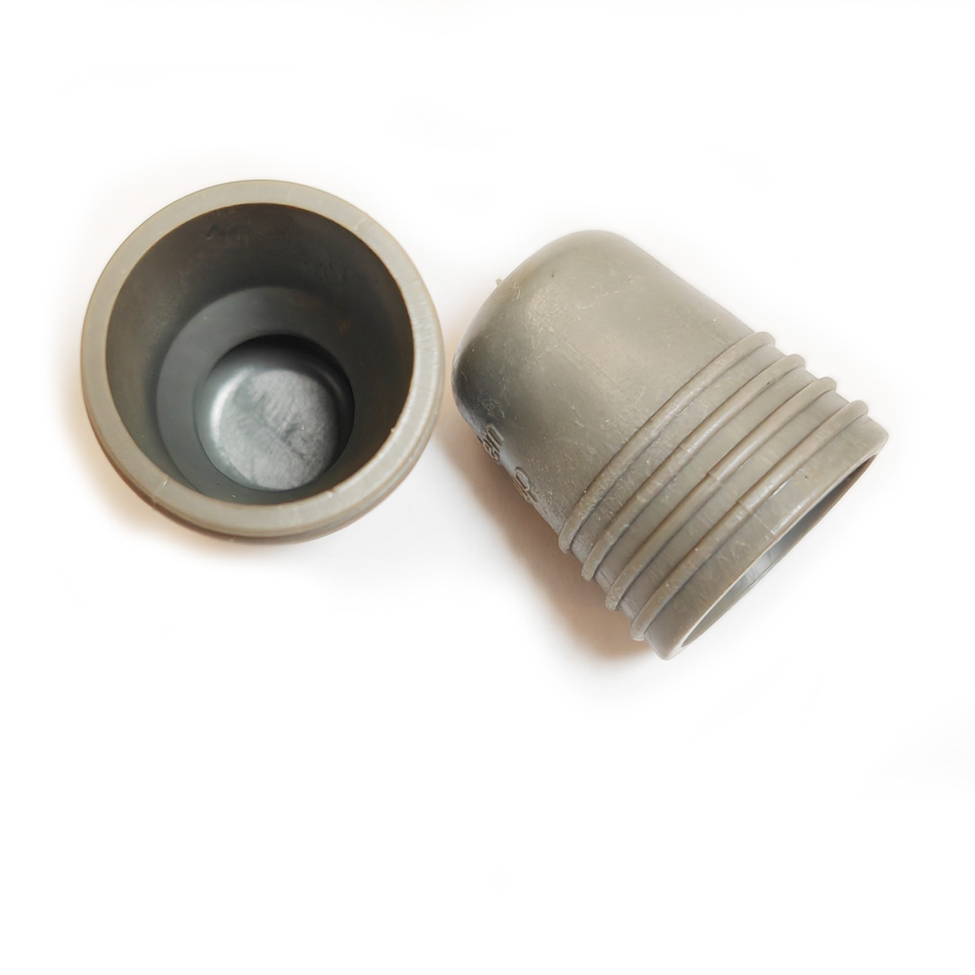 Plastic cap and fitting for pipe PC221B, PC221BF