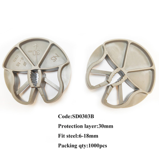 Heavy duty plastic wheel spacer SD0303B