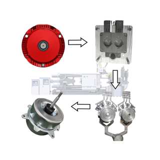 Máquina de fundición a presión personalizada para motores de aleación de aluminio