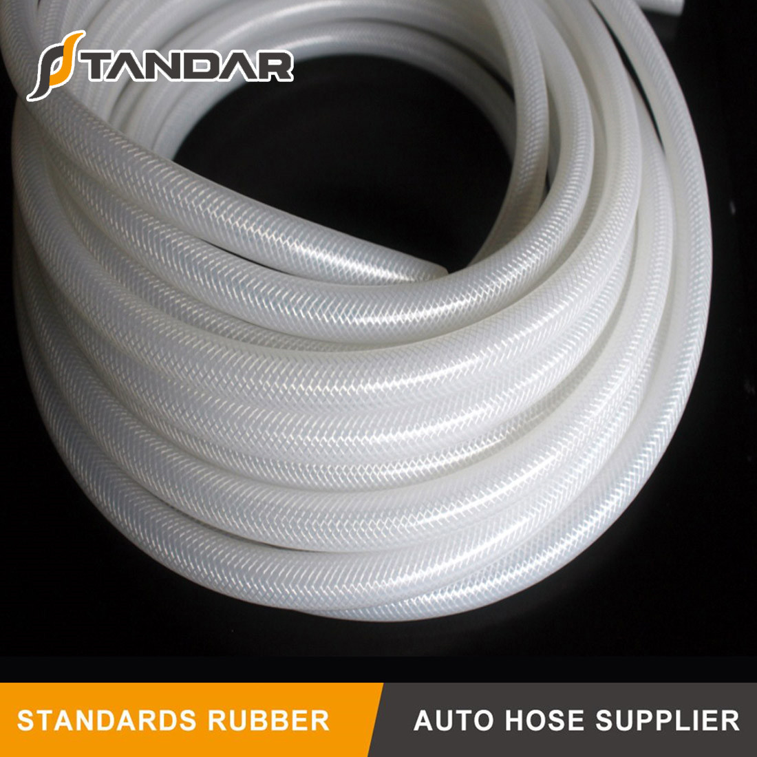 tubo de silicona curada con platino