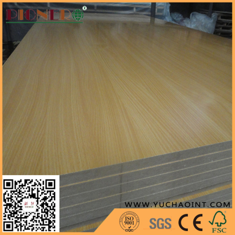 Cabinet Grade E1 Glue Solid Color Melamine MDF