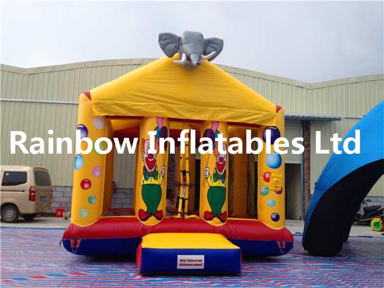 RB1054（5x4m）Inflatable Cute Elephant Bouncer 