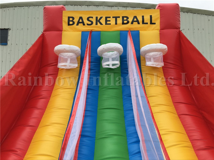 RB91007(9x4.5m) Inflatable Commercial Basketball Shooting Games For Kids