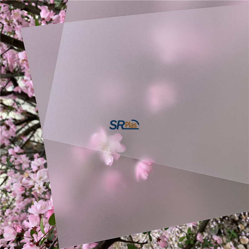Semitansparent Scratch Resistance Polycarbonate Film