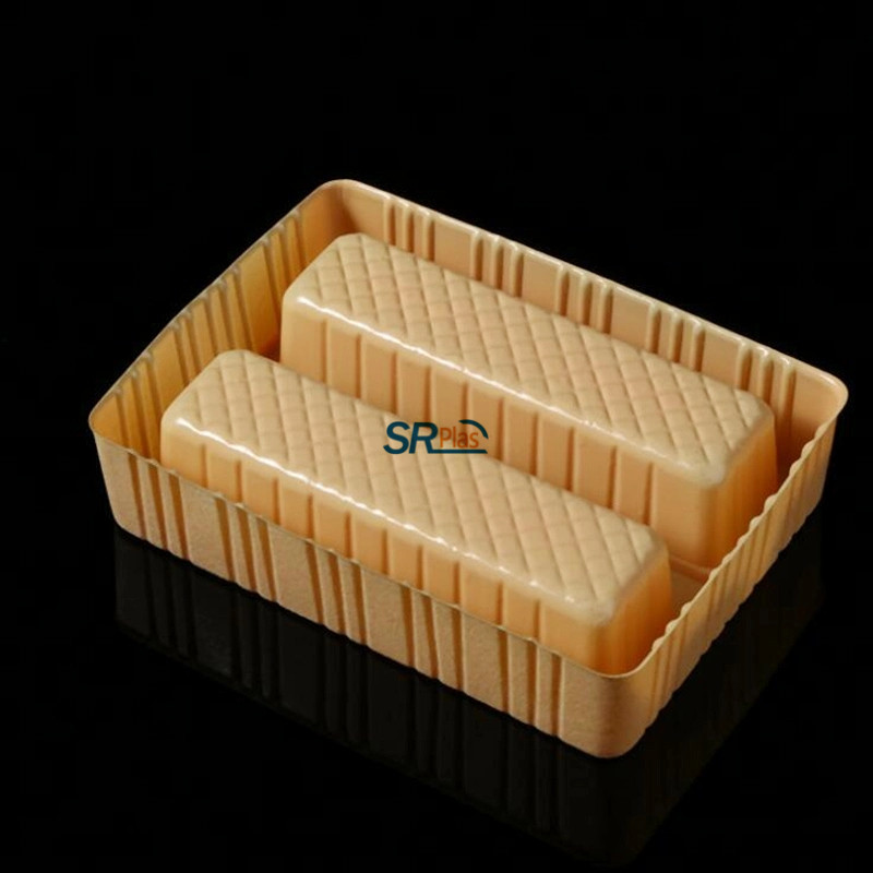 Flocked Blister Tray Gift Cosmetic Package Tray