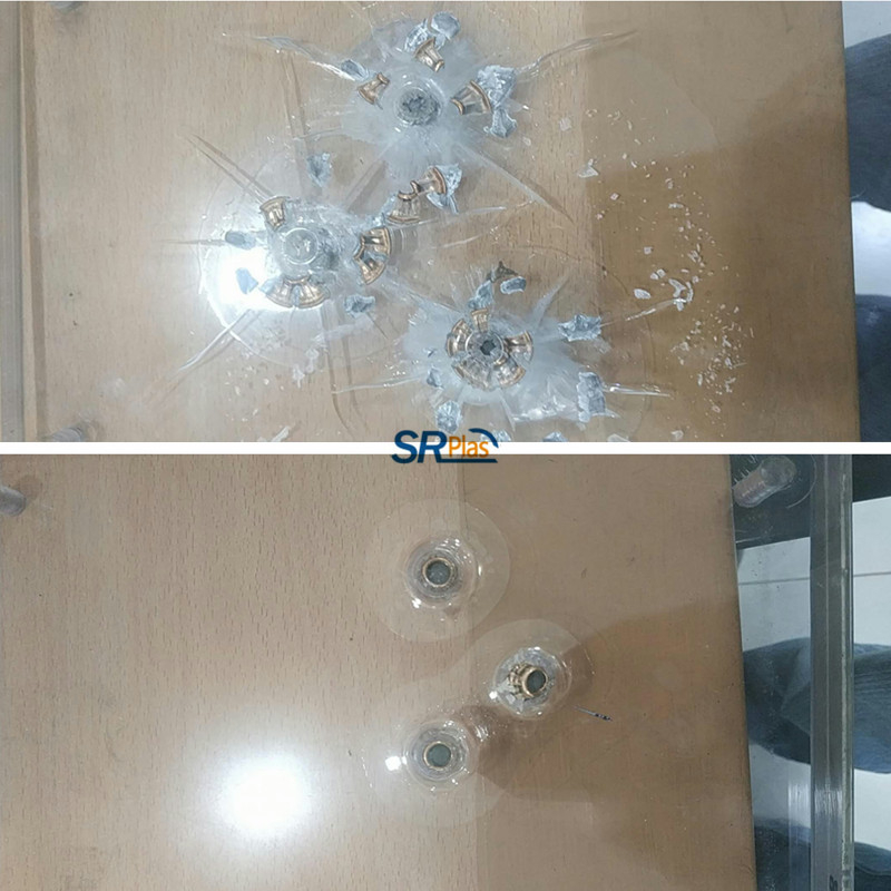 Polycarbonate&PMMA Ballistic Glass Bulletproof Glass China Factory