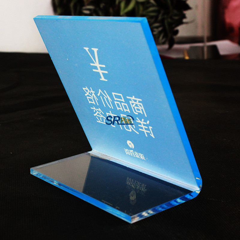 L Type Acrylic Display