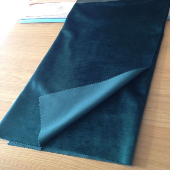 Chinese Sofa Fabric for USA Wholesale Good Reputation Stretch Dubai High Quality Polyester Velvet Fabric for Sofa