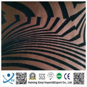 100% Polyester Flocked Velvet Fabric/Plush Velvet Fabric/Ice Velvet Fabric