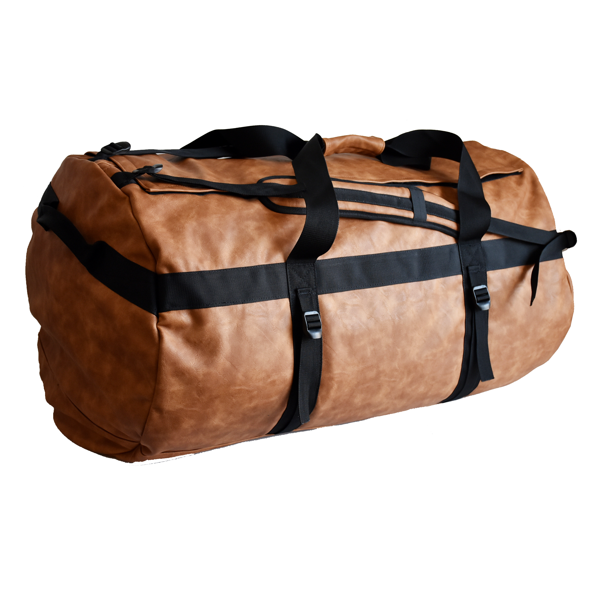 Odor proof PU Leather duffel bag L.jpg