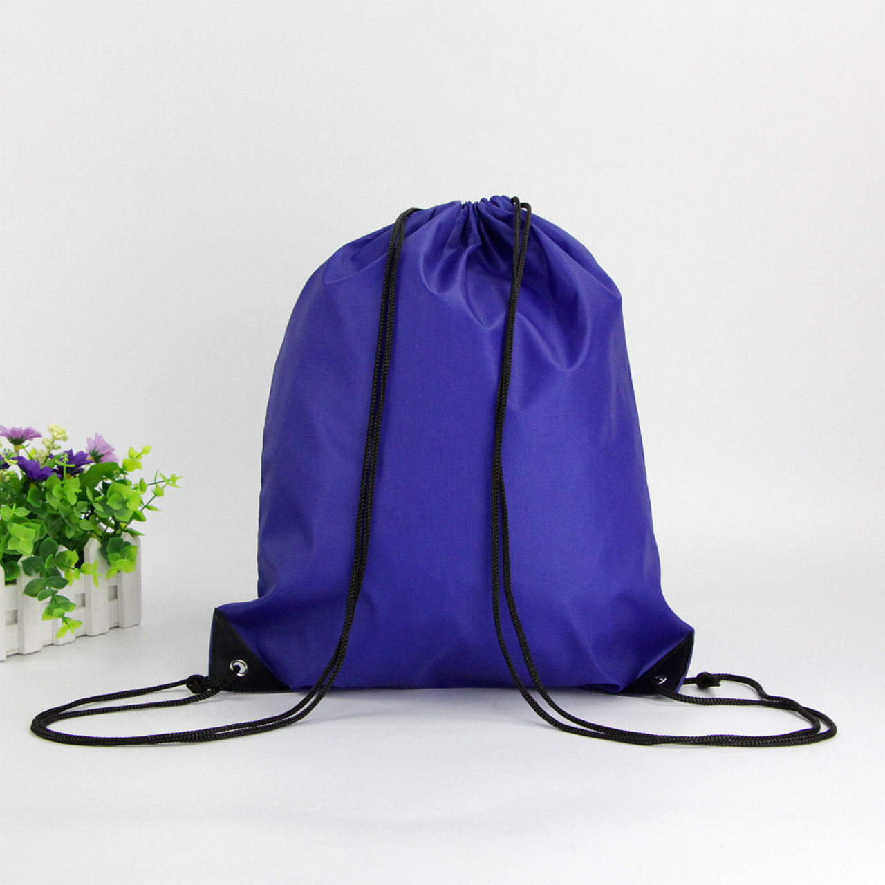 Liberty Bags Large Nylon Drawstring Backpack