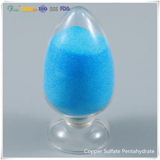Grado de alimentación de cristal de pentahidrato de sulfato de cobre