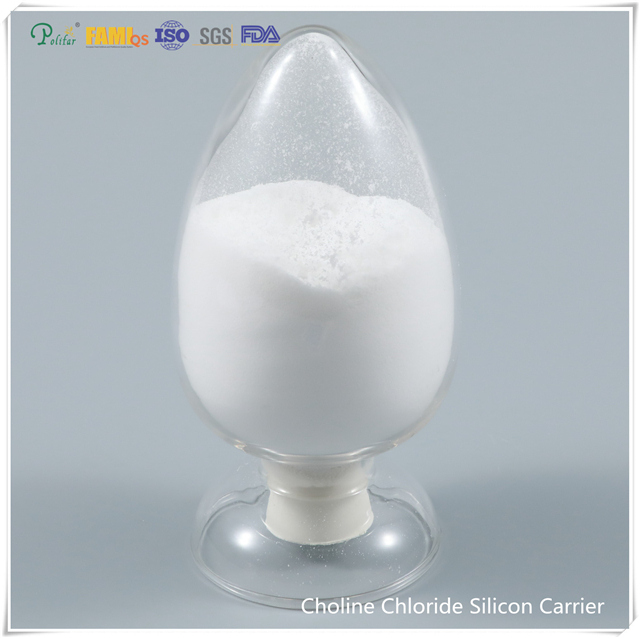 Aditivo alimentario cloruro de colina portador de silicio para animales