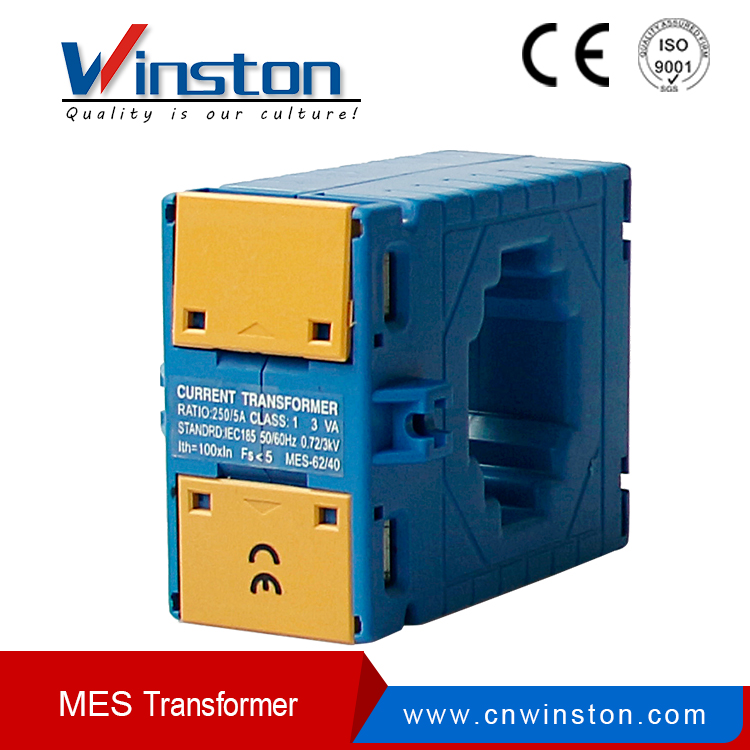 Winston MES-80/40 30 / 5A 100 / 5A 300 / 5A 600 / 5A Класс 0.5 AC Трансформатор тока