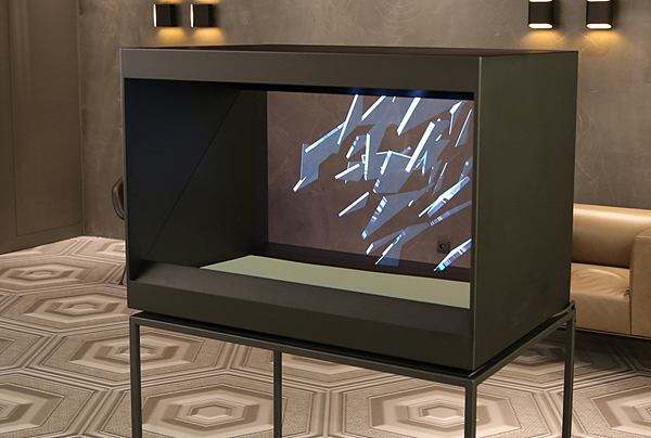 180度3D全息投影展示柜42寸