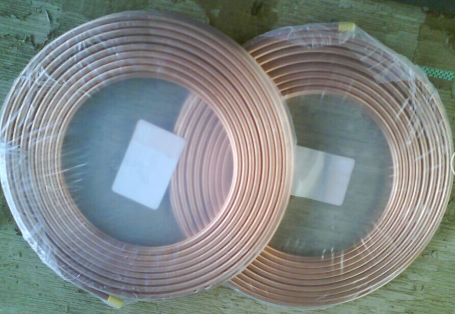 Tubo de cobre para refrigeração de bobina de panqueca de venda imperdível 