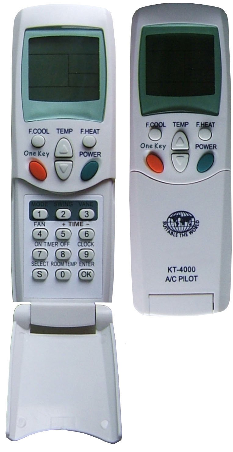 KT-4000 One-Key universal AC ar condicionado controle remoto