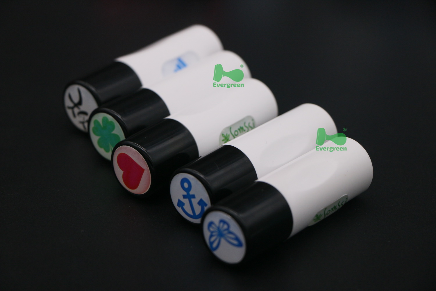 Plastic Golf Ball Stamps with Various Designs