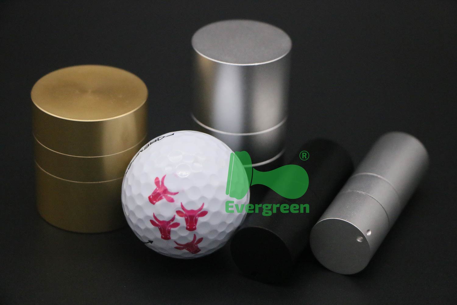 Metal round golf ball stamps G11 Dia.11mm Various of imprints 