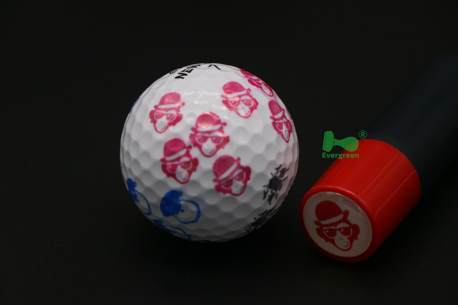 Top Quality Promotional Plastic Golf Ball Stamps