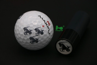 Plastic round golf ball stamps A11 Dia.11mm Promotional items 