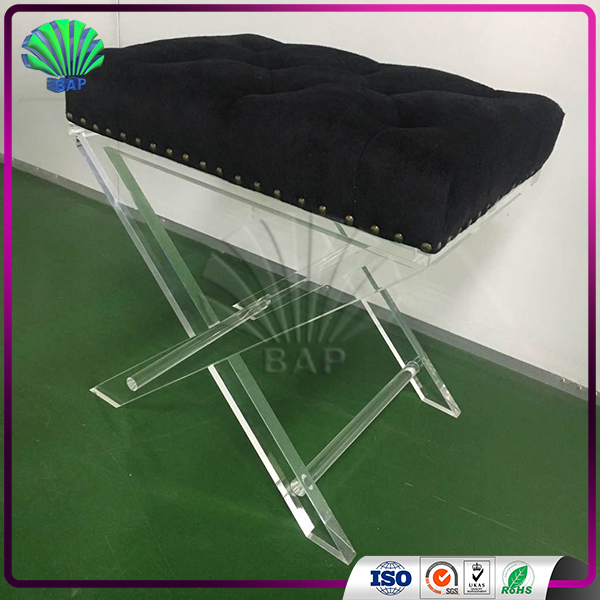 Luxury Acrylic Plastic Stool Kids Stool Legs
