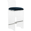 Living Room Furniture Acrylic Bar Stool Chair Clear Acrylic Conter Height Stools