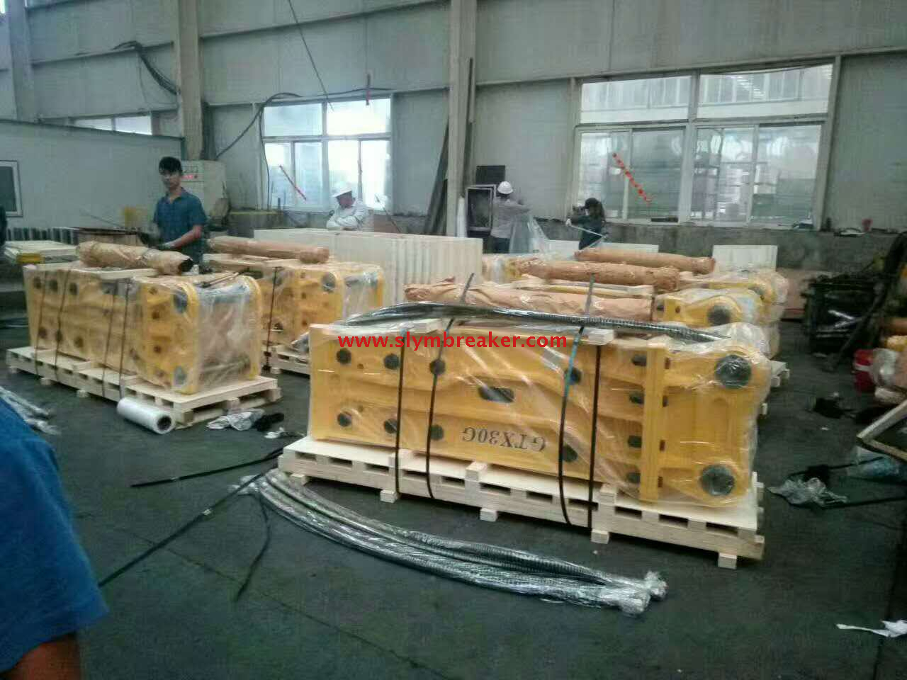 Construction Machinery slym Hydraulic rock Breaker Hammer