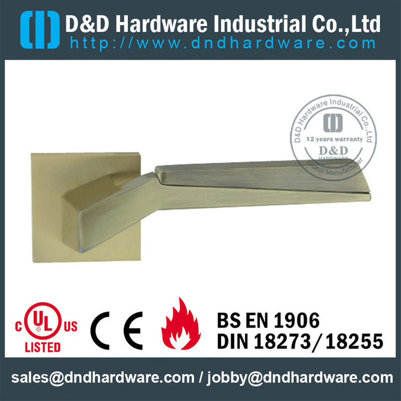 Puxador de porta maciço quadrado de aço inoxidável 304 para a porta Home- DDSH177