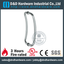 Aço inoxidável 316 manivela puxada para porta de vidro frontal-DDPH034