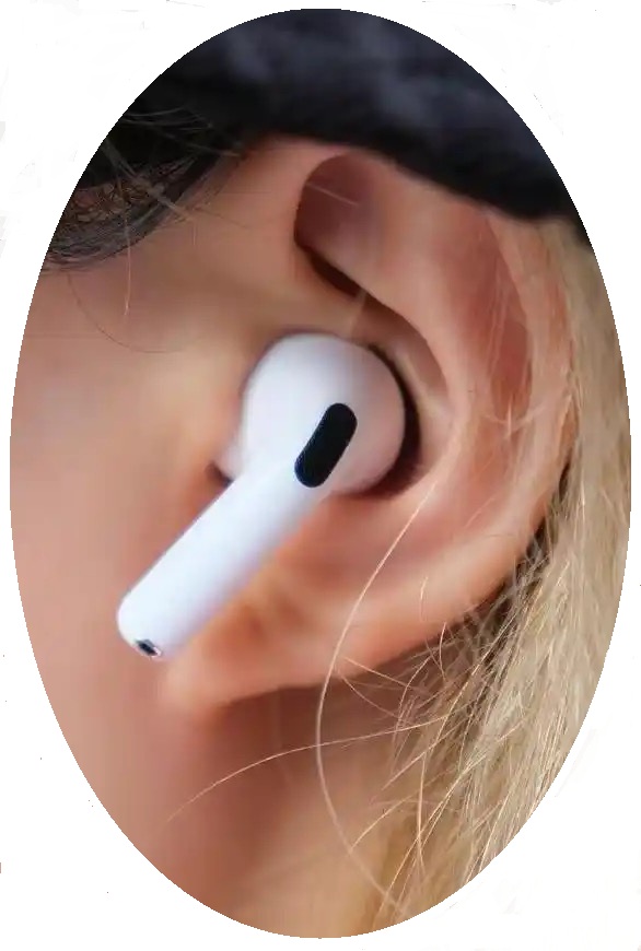 APPLE AirPods 4&ordm; fone de ouvido Bluetooth sem fio m&aacute;gico l Experi&ecirc;ncia de &aacute;udio poderosa &middot; Resistente ao suor &middot; EQ adaptativo