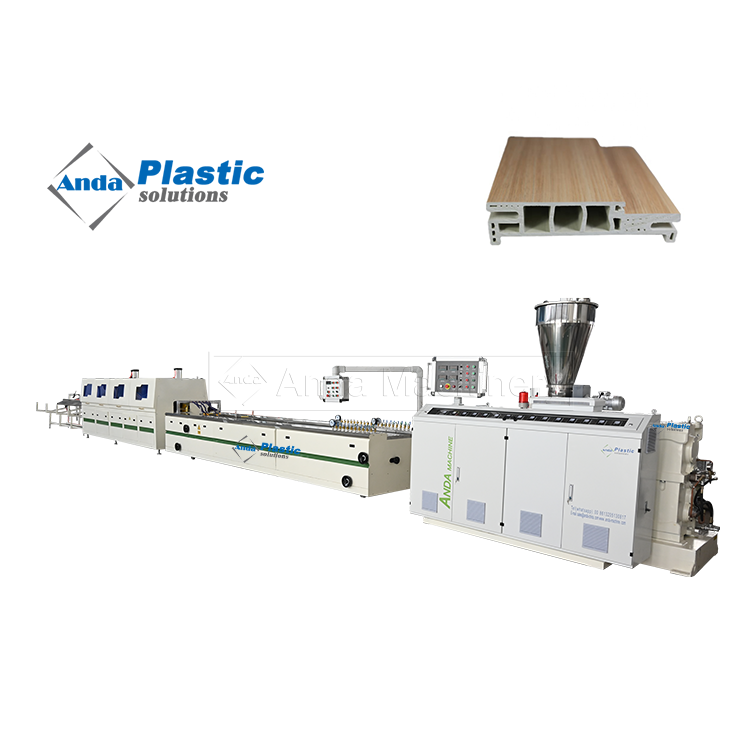 wpc frame making machine