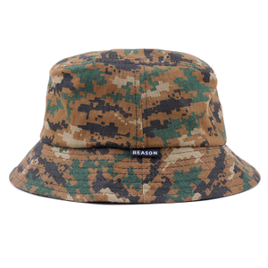 Fashion cotton camo bucket hat 