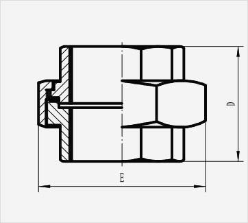 Union de joint de terre de tuyau d'acier inoxydable inoxydable