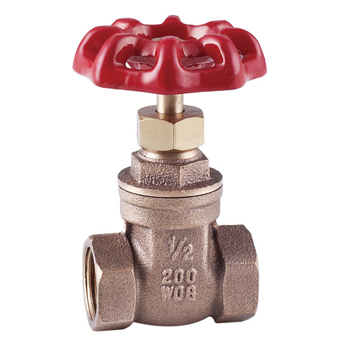 Vanne &agrave; vanne en bronze 200wog pour les &Eacute;tats-Unis