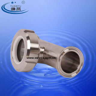 Tri Clamp Inline Sight Glass Spool Sanitary Stainless Steel