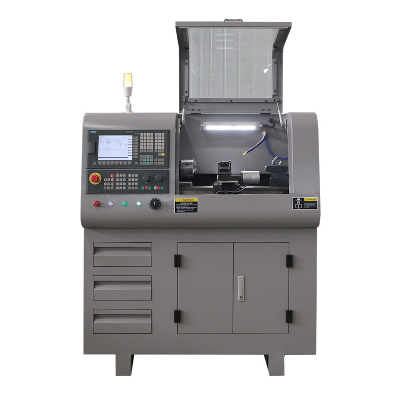 New CNC210 CNC Lathe With 4 Positions Toolpost 
