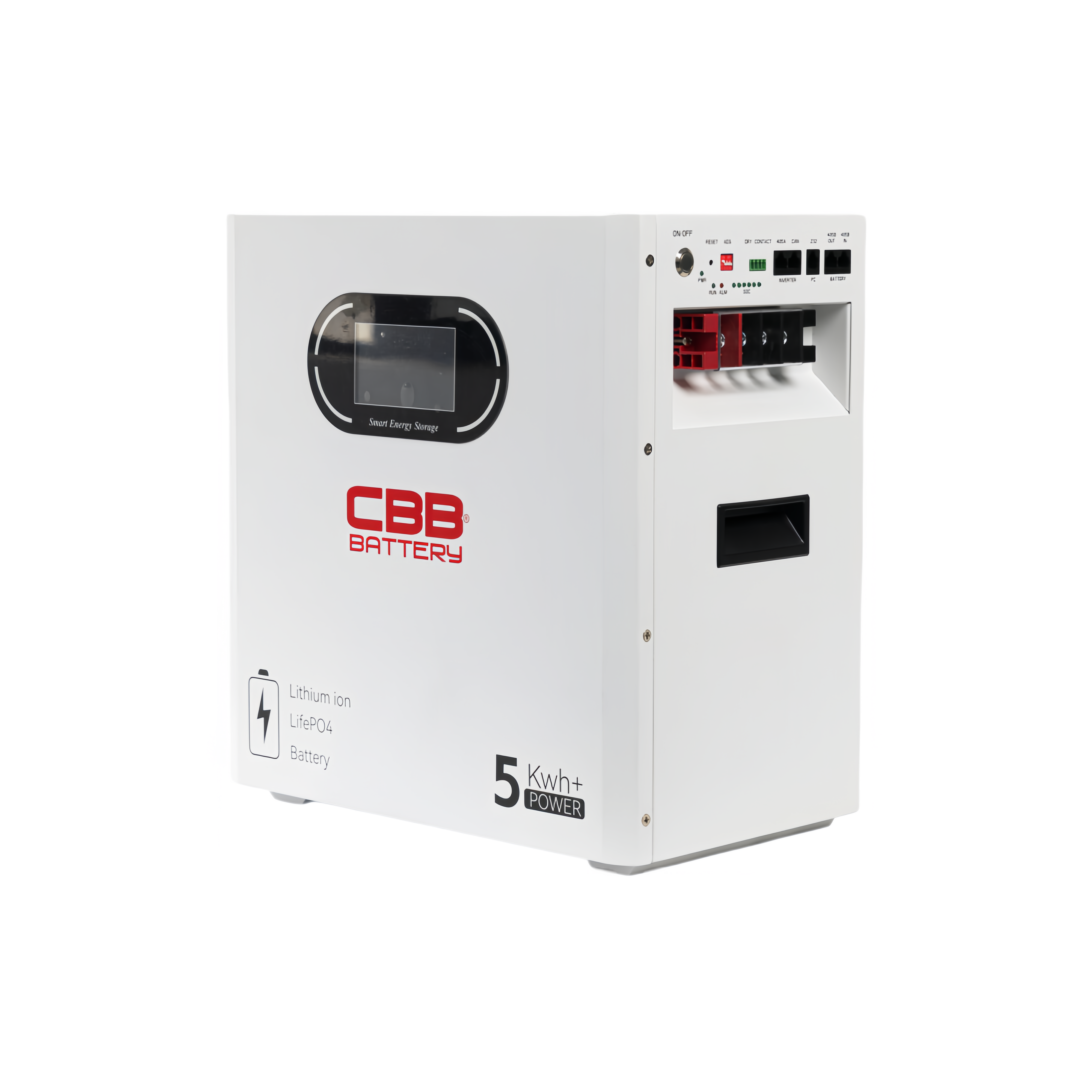 25.6V 200Ah lithium energy storage system 5.12kWh for residential solar and backup power