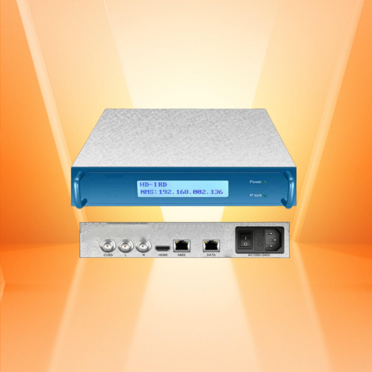 HP801ND HD IRD Network Decoder (1/2U racked)