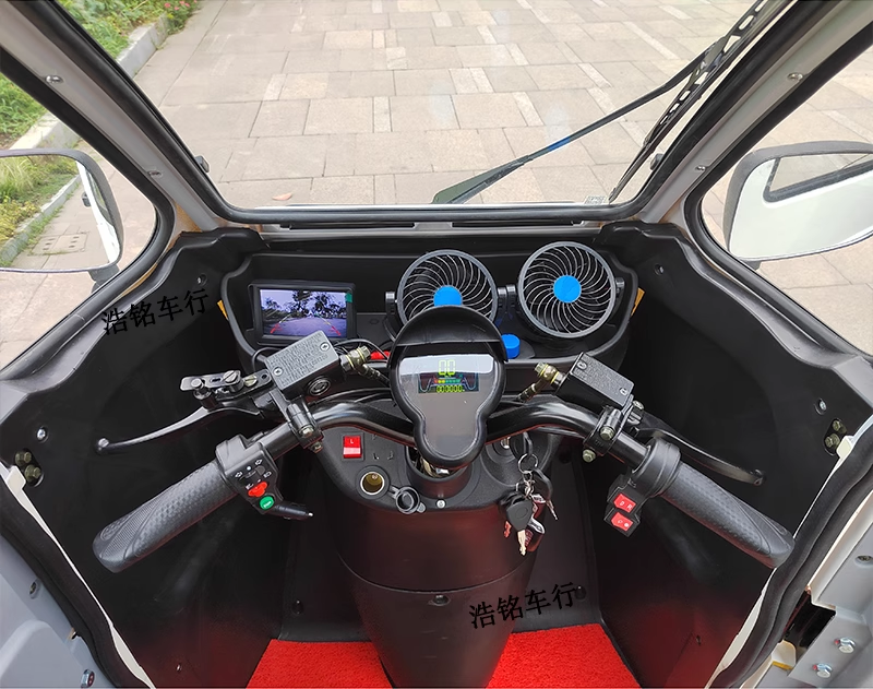 Scooter de movilidad de 3 ruedas con electricidad triciclo eléctrico para pasajeros y discapacitados