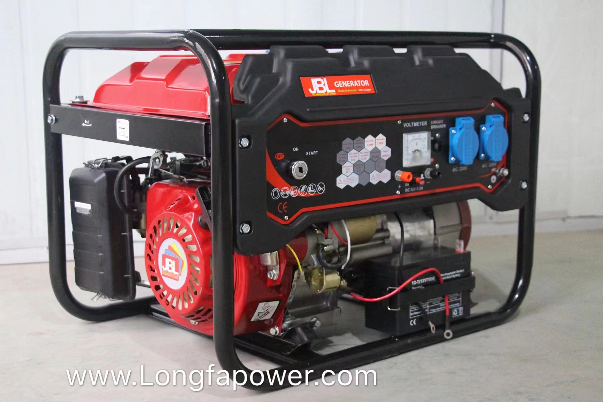 2kVA 2kw 3kVA 3kw Petrol Gasoline Generator for Home Use