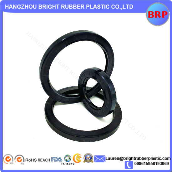 Double Lip Viton Rubber Metric Shaft Oil Seal with Spring